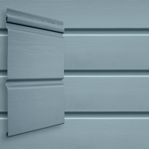 Сайдинг Double-брус Grand Line 3м Color Plus Голубой