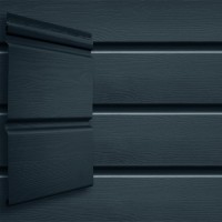 Сайдинг Double-брус Grand Line 3м Color Акрил Графит