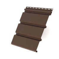 Софит Grand Line без перфорации 3м коричневый