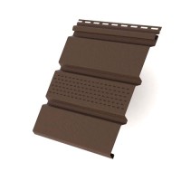 Софит Grand Line частичная перфорация 3м коричневый