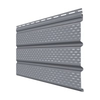 Софит Grand Line полная перфорация 3м Серый графит