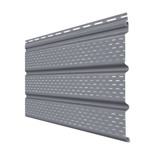 Софит Grand Line полная перфорация 3м Серый графит