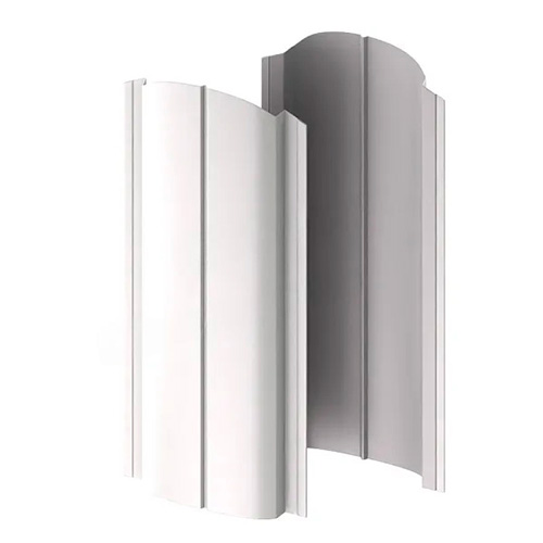 Штакетник металлический Европланка 126 мм глянец RAL 9003