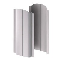 Штакетник металлический Европланка 126 мм глянец RAL 7004