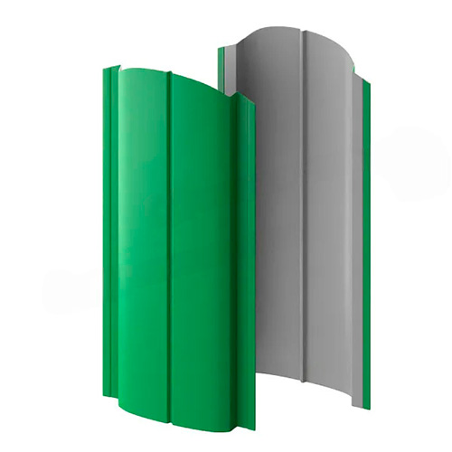 Штакетник металлический Европланка 126 мм глянец RAL 6002