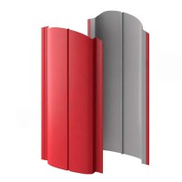 Штакетник металлический Европланка 126 мм глянец RAL 3011