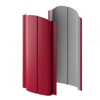 Штакетник металлический Европланка 126 мм глянец RAL 3005