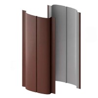 Штакетник металлический Европланка 126 мм MATT RAL 8017