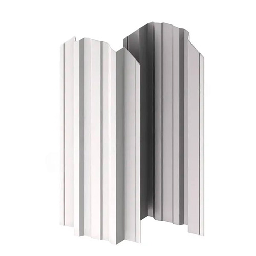 Штакетник металлический Трапеция 118 мм глянец RAL 9003