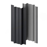 Штакетник металлический Трапеция 118 мм MATT RAL 7024