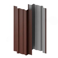 Штакетник металлический Трапеция 118 мм MATT RAL 8017