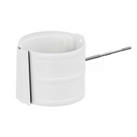 Кронштейн трубы на кирпич VEGASTOK 125х90 мм RAL 9003