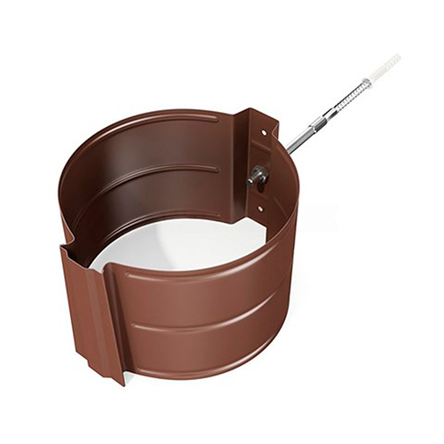 Кронштейн трубы на кирпич VEGASTOK 125х90 мм RAL 8017