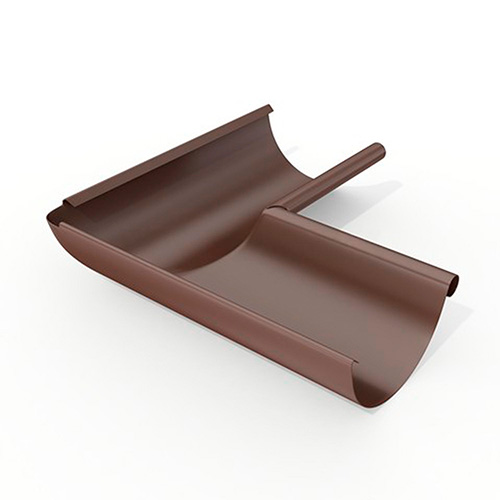 Угол желоба внутренний 90° VEGASTOK 125х90 мм RAL 8017