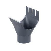 Воронка желоба VEGASTOK 125х90 мм RAL 7024