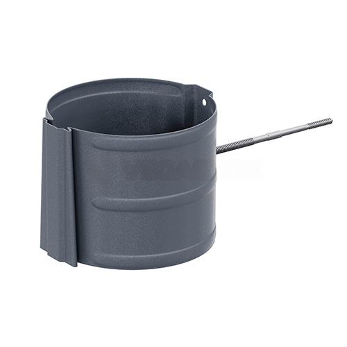 Кронштейн трубы на кирпич VEGASTOK 125х90 мм RAL 7024