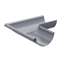 Угол желоба внешний 90° VEGASTOK 125х90 мм RAL 7024