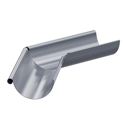 Угол желоба внешний 135° VEGASTOK 125х90 мм RAL 7024