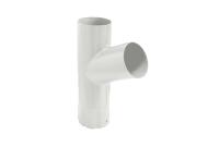 Тройник трубы Металл GrandLine 150х100 Белый RAL 9003