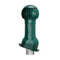 Комплект вентиляции GERVENT Monterrey 125×160 мм Twister RAL 6005