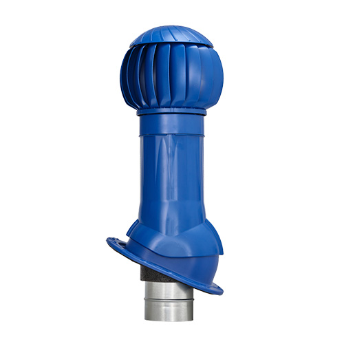 Комплект вентиляции GERVENT Фальцевые и гибкие черепицы 125×160 мм Twister RAL 5005