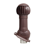 Комплект вентиляции GERVENT PROF-21 125×160 мм Twister RAL 8017