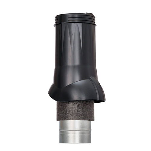 Вентиляционный выход изолированный 125/160 мм GERVENT Static RAL 9005