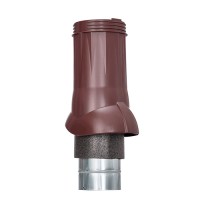 Вентиляционный выход изолированный 125/160 мм GERVENT Static RAL 8017