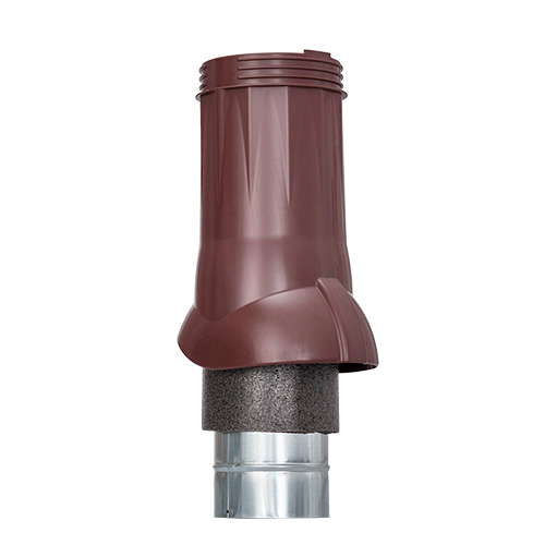 Вентиляционный выход изолированный 125/160 мм GERVENT Static RAL 8017