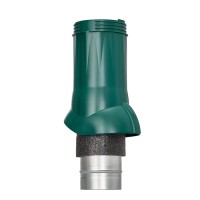 Вентиляционный выход изолированный 125/160 мм GERVENT Static RAL 6005