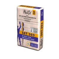 Цементный клей белый AlinEX SET 305, 25 кг