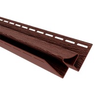 Угол внутренний сайдинга ТЕХНОНИКОЛЬ Орех