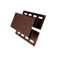 H-профиль ПВХ сайдинга GRAND LINE Шоколадный