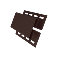 H-профиль ПВХ сайдинга GRAND LINE Коричневый