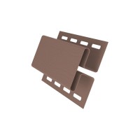 H-профиль ПВХ сайдинга GRAND LINE Темно-бежевый