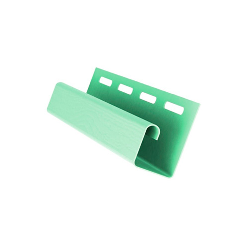 J-профиль ПВХ сайдинга GRAND LINE Салатовый