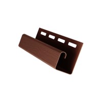 J-профиль ПВХ сайдинга GRAND LINE Шоколадный