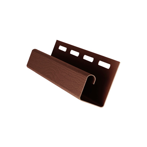 J-профиль ПВХ сайдинга GRAND LINE Шоколадный