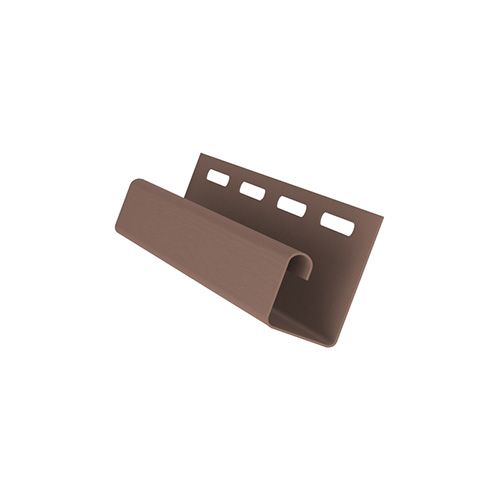 J-профиль ПВХ сайдинга GRAND LINE Темно-бежевый