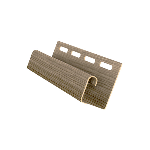 J-профиль ПВХ сайдинга GRAND LINE Кедр