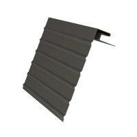 J-фаска ПВХ сайдинга GRAND LINE Графит