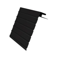 J-фаска ПВХ сайдинга GRAND LINE Черный