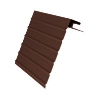 J-фаска ПВХ сайдинга GRAND LINE Шоколадный