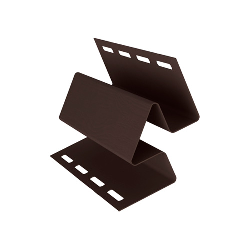 Угол внутренний ПВХ сайдинга GRAND LINE Коричневый