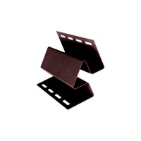 Угол внутренний ПВХ сайдинга GRAND LINE Темный дуб