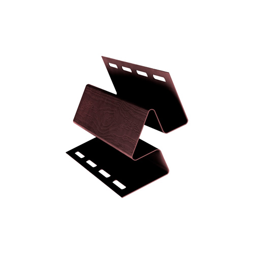 Угол внутренний ПВХ сайдинга GRAND LINE Темный дуб