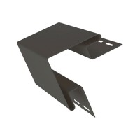 Угол наружный ПВХ сайдинга GRAND LINE Графит