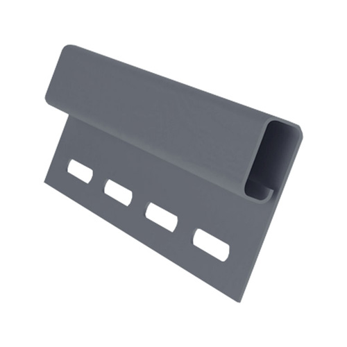 Финишная планка ПВХ сайдинга GRAND LINE Серый графит