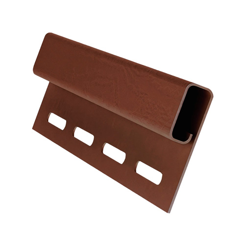 Финишная планка ПВХ сайдинга GRAND LINE Шоколадный