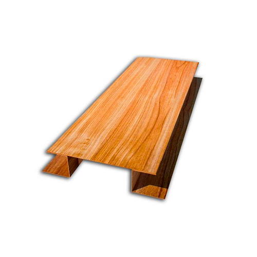 Планка стыковочная сложная 2000x100 Printech «дерево» 0.47 мм